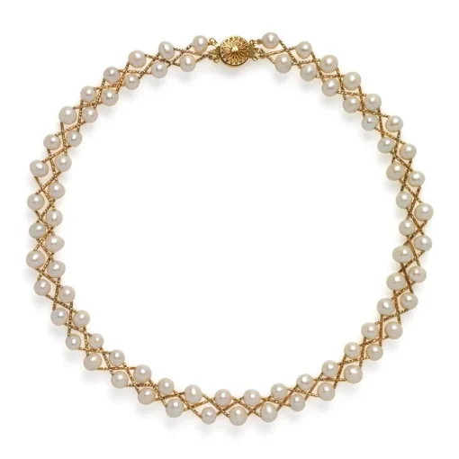 Braided Pearl Necklace*The Met Store Clearance