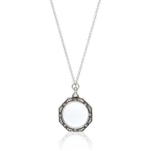 Celestial Octagonal Magnifier Pendant Necklace*The Met Store Fashion