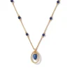 Etruscan Lapis Pendant Necklace*The Met Store Cheap
