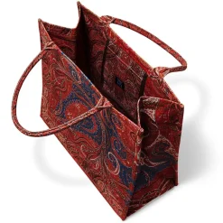 Four Seasons Paisley Oversize Structured Tote*The Met Store Discount