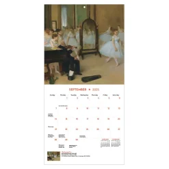 Impressionism and Post-Impressionism Mini Wall Calendar 2025*The Met Store Cheap