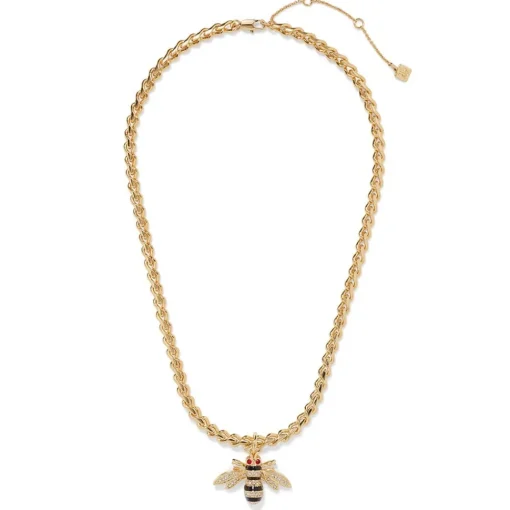 Jeweled Bee Pendant Necklace*The Met Store Discount
