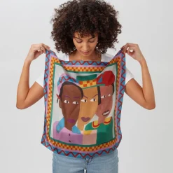 Johnson Three Children Silk Neckerchief*The Met Store Sale