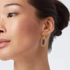 Kashan Carpet Rectangular Drop Earrings*The Met Store Outlet