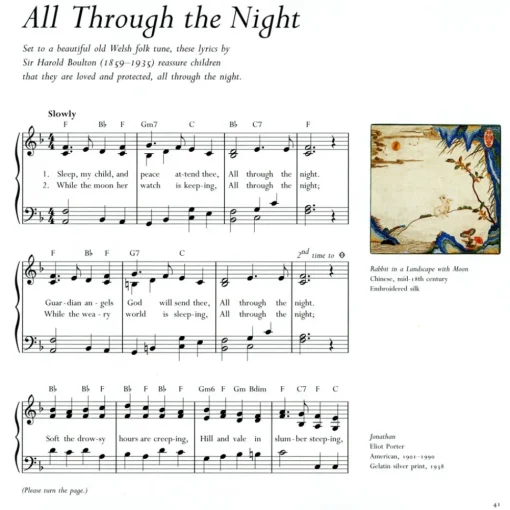Lullabies Songbook and CD*The Met Store Sale