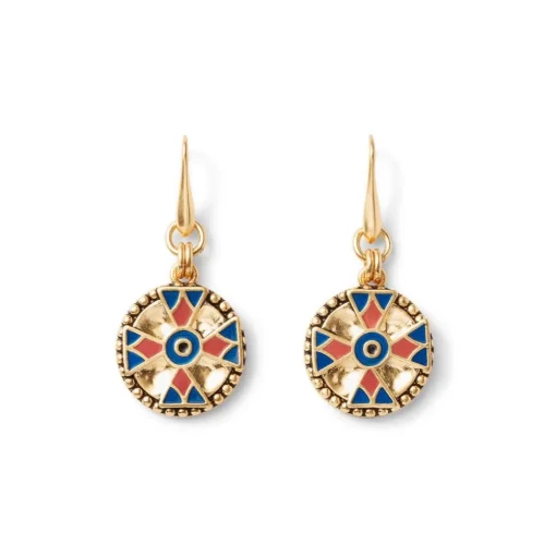 Medieval Byzantine Statement Necklace and Drop Earrings Set*The Met Store Store