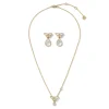Meiji Butterfly Pendant Necklace and Drop Earrings Set*The Met Store Clearance