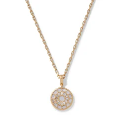 Mother-of-Pearl Mosaic T-Bar Pendant Necklace*The Met Store Best