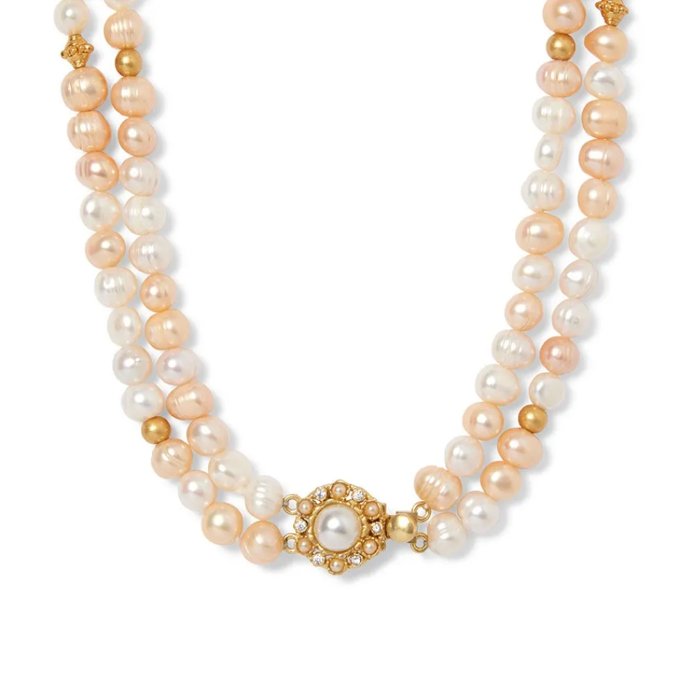 Philippine Pearl Double-Strand Necklace and Linear Drop Earrings Set*The Met Store Sale