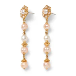 Philippine Pearl Double-Strand Necklace and Linear Drop Earrings Set*The Met Store Sale