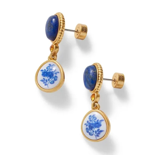 Qing Bottle Floral Drop Earrings*The Met Store Hot