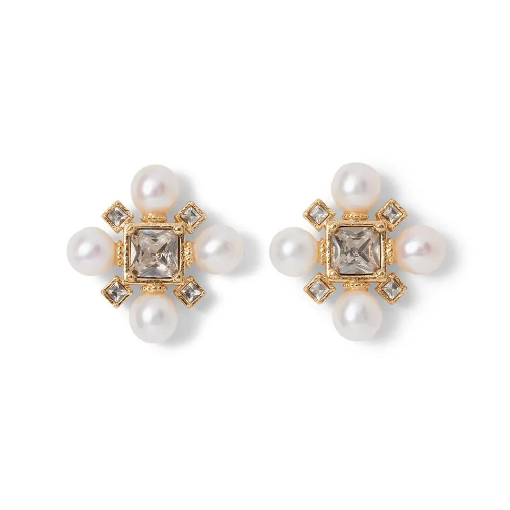 Royal Tudor Statement Stud Earrings*The Met Store New