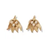 The Met Cloisters Garden Fava Bean Stud Earrings*The Met Store Online