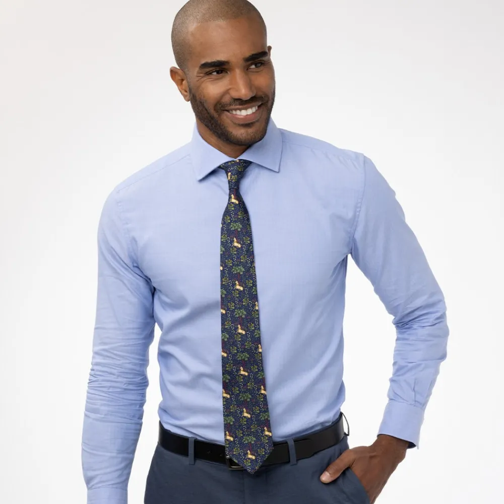 Unicorn in a Garden Silk Necktie*The Met Store Fashion